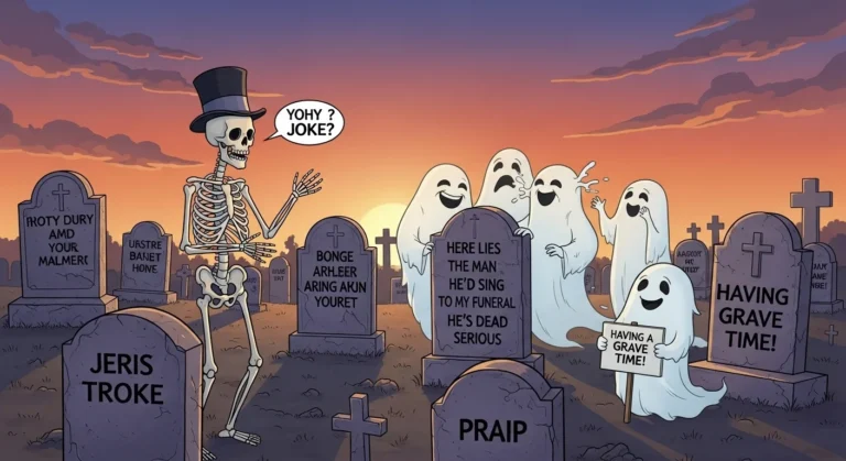 cemetery puns