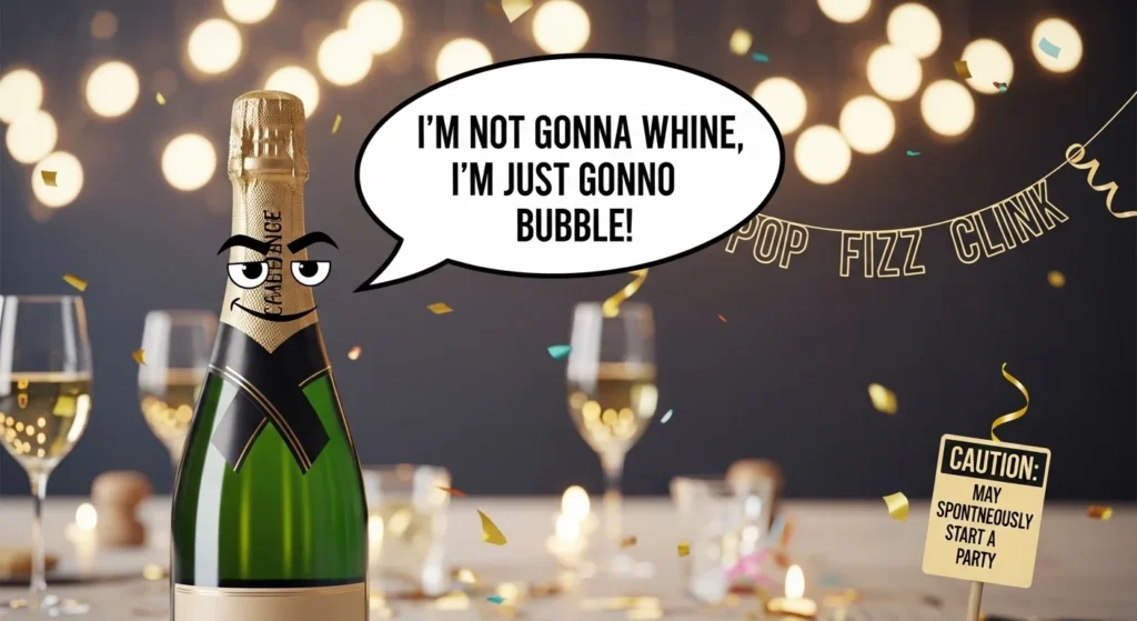 champagne puns