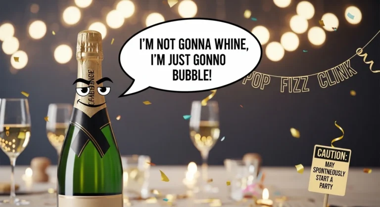 champagne puns