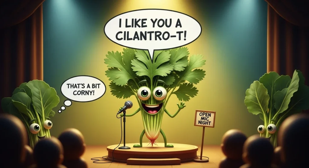 cilantro puns