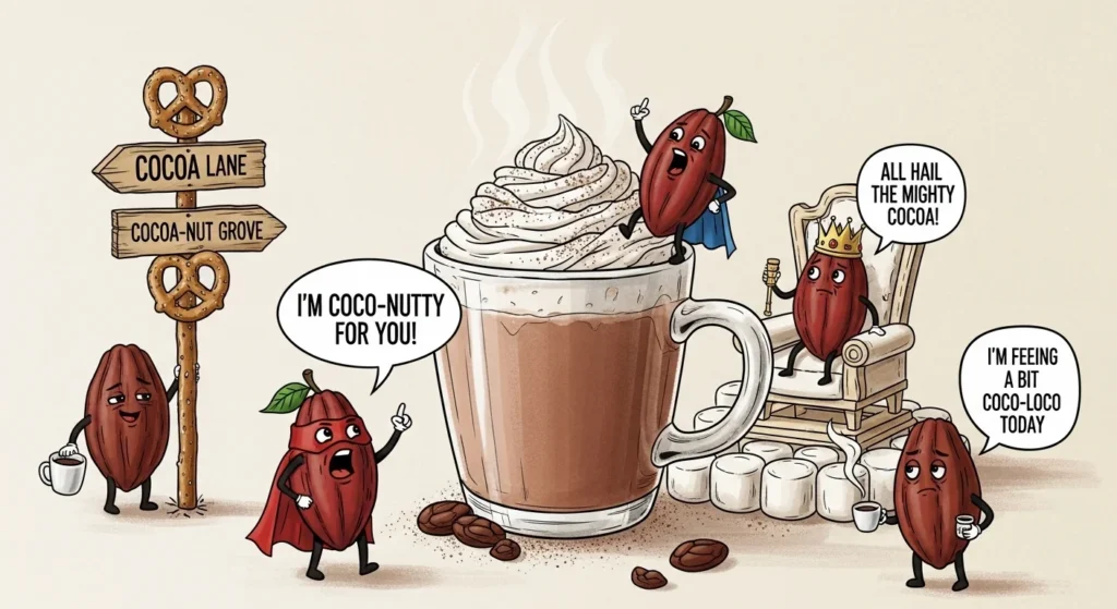 cocoa puns
