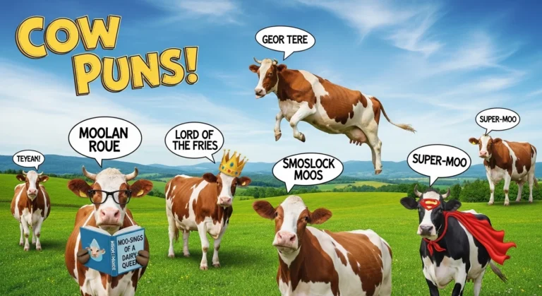 cow puns names