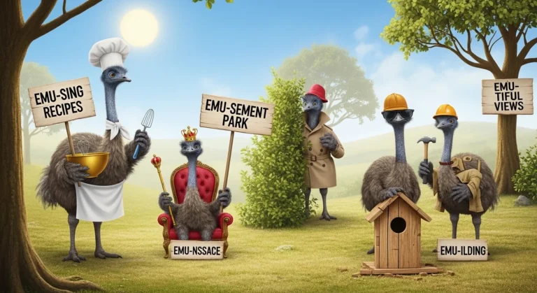 emu puns