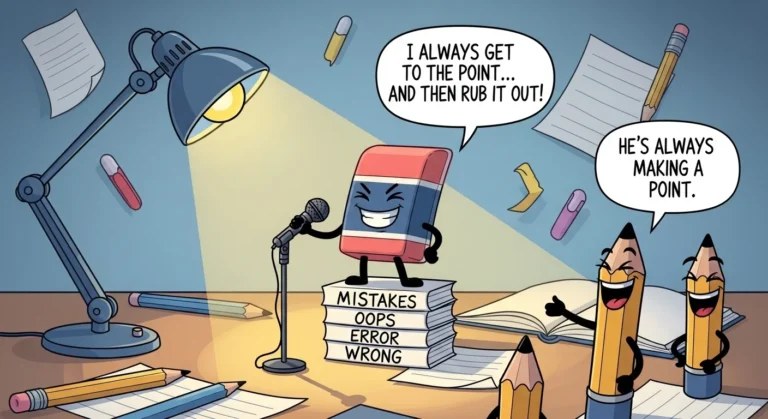 eraser puns