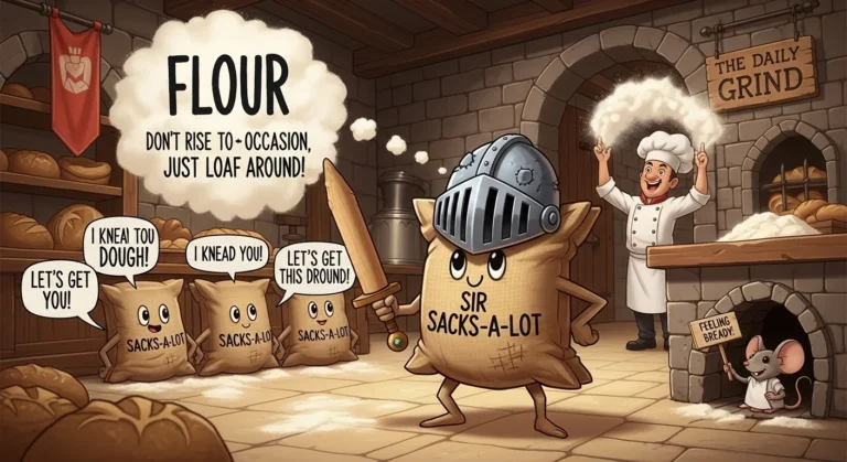 flour puns