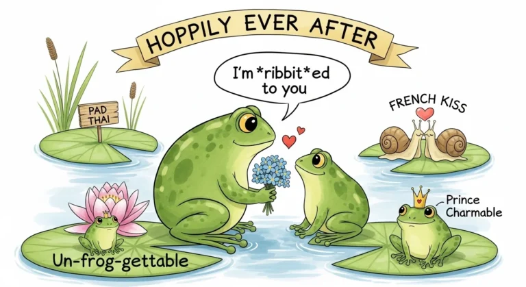 frog love puns
