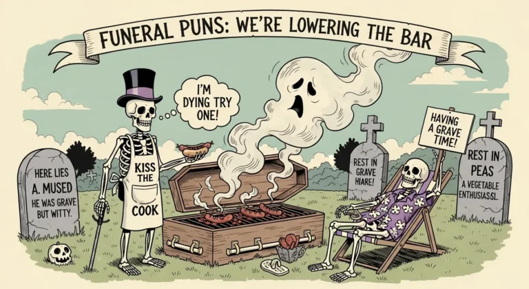 funeral puns