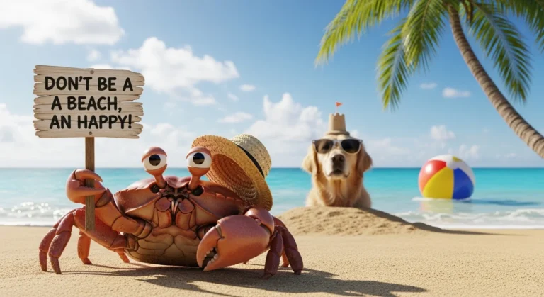 funny beach puns
