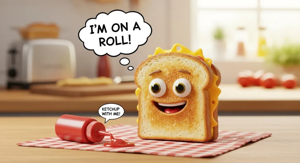 grilled cheese puns