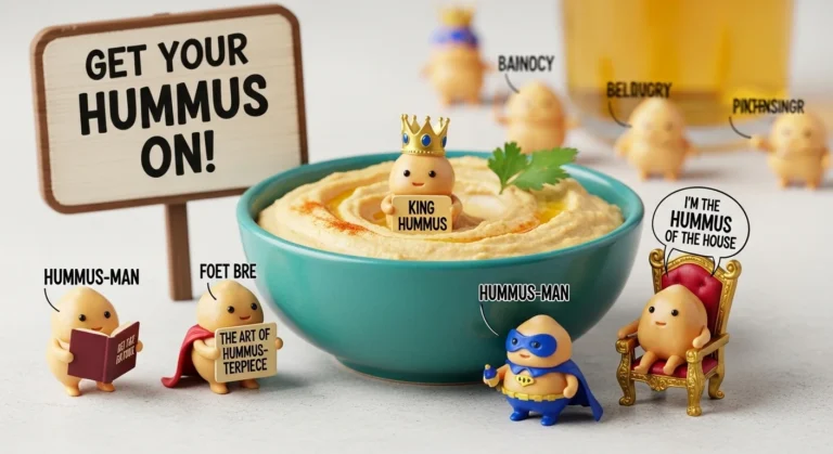 hummus puns