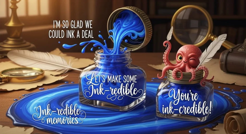 ink puns