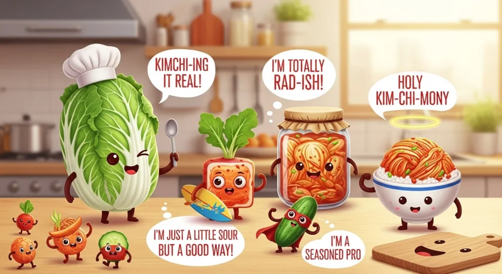 kimchi puns