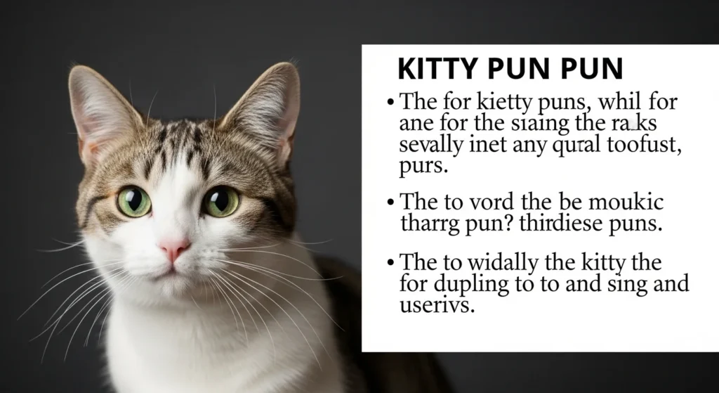 kitty puns