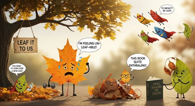 leaf puns