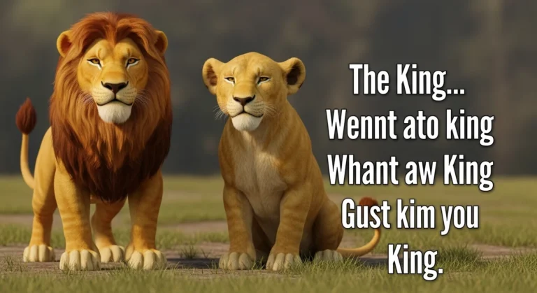 lion king puns