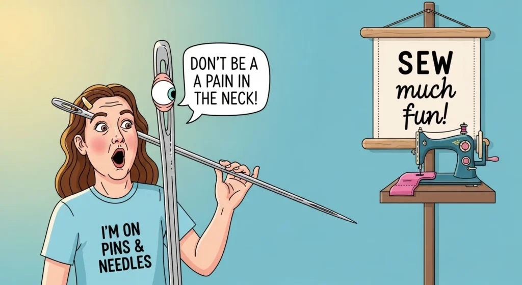 needle puns