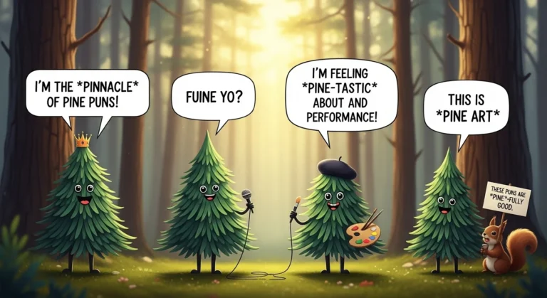 pine puns