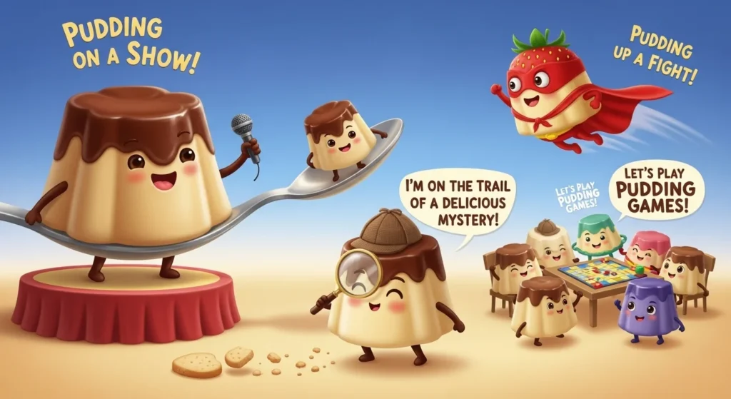 pudding puns
