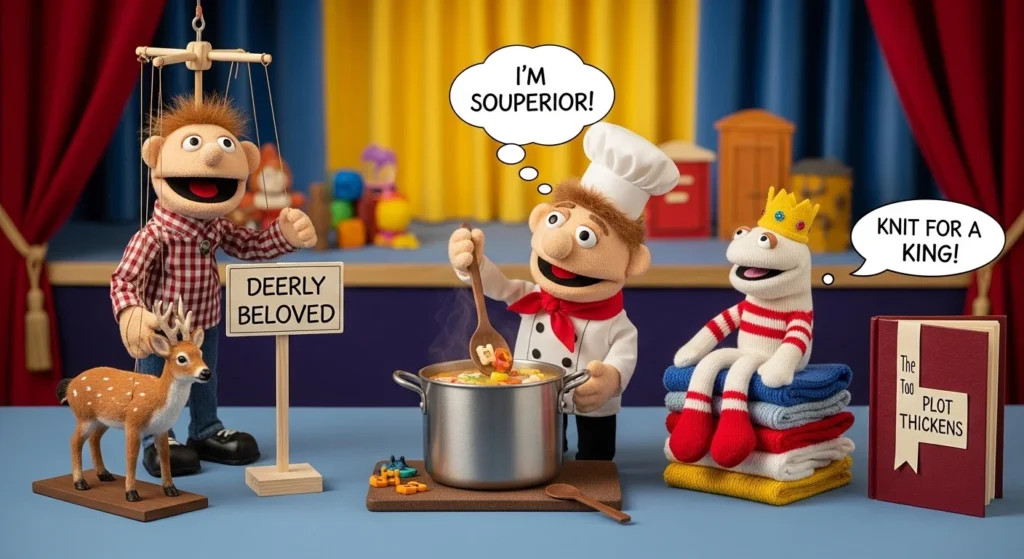 puppet puns