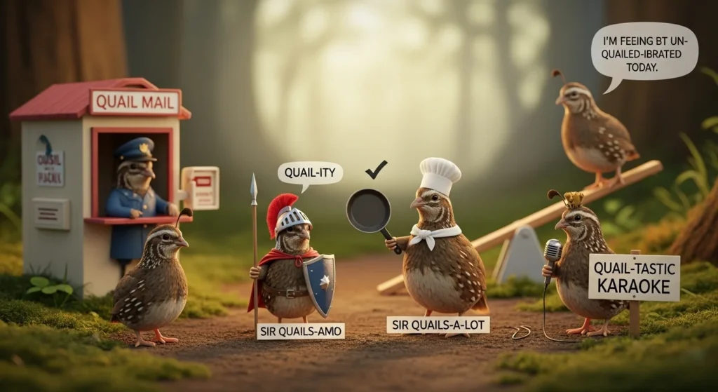 quail puns