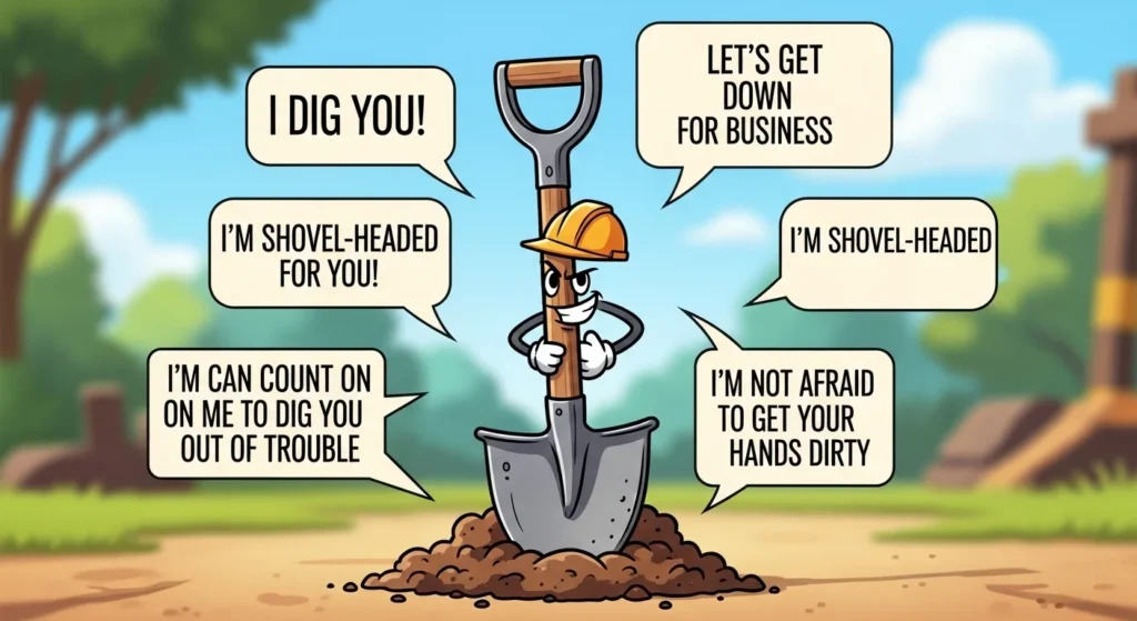 shovel puns