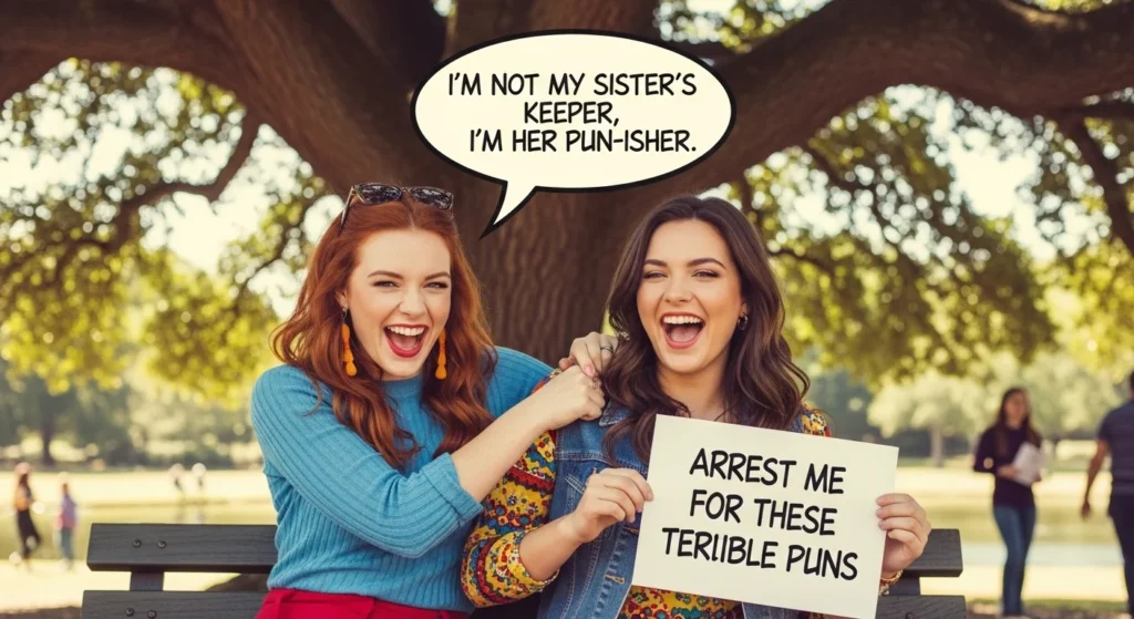 sister puns