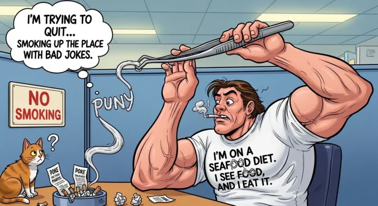 smoking puns