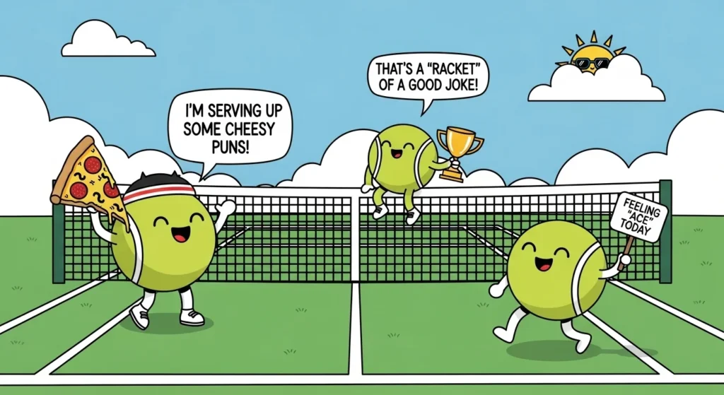 tennis puns