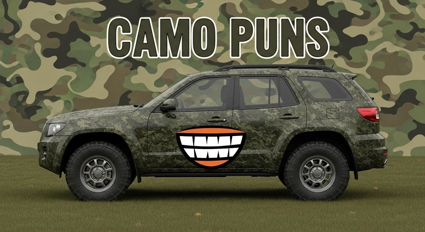 Clever Camo Puns That Hit Just Right