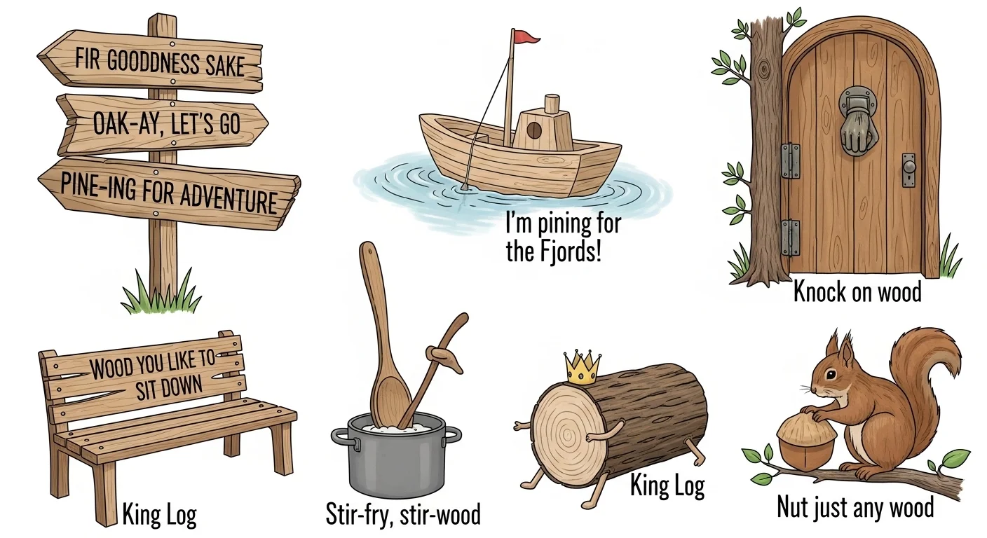 Clever Wood Puns That Hit Just Right