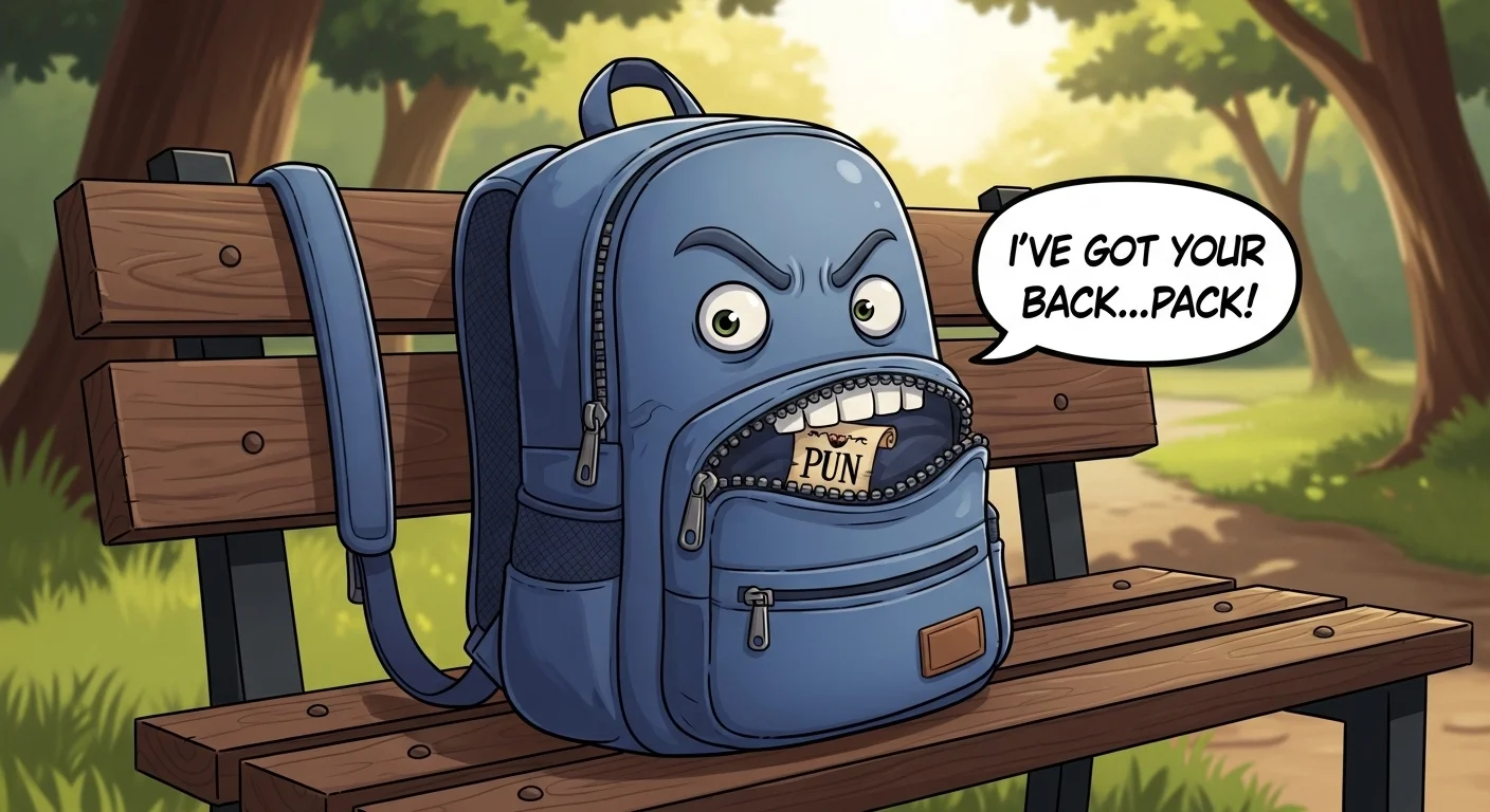 Editor’s Favorite 7 Backpack Puns