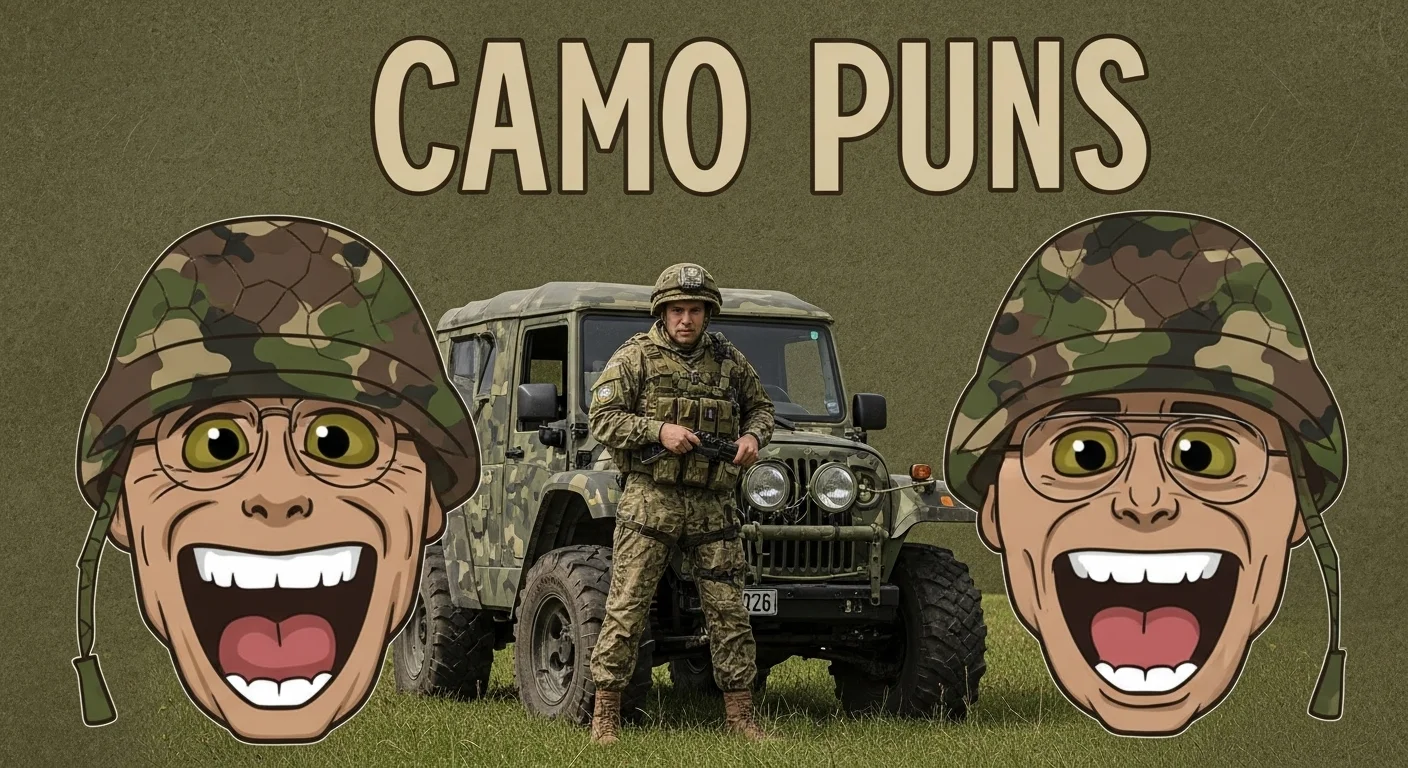 Editor’s Favorite 7 Camo Puns
