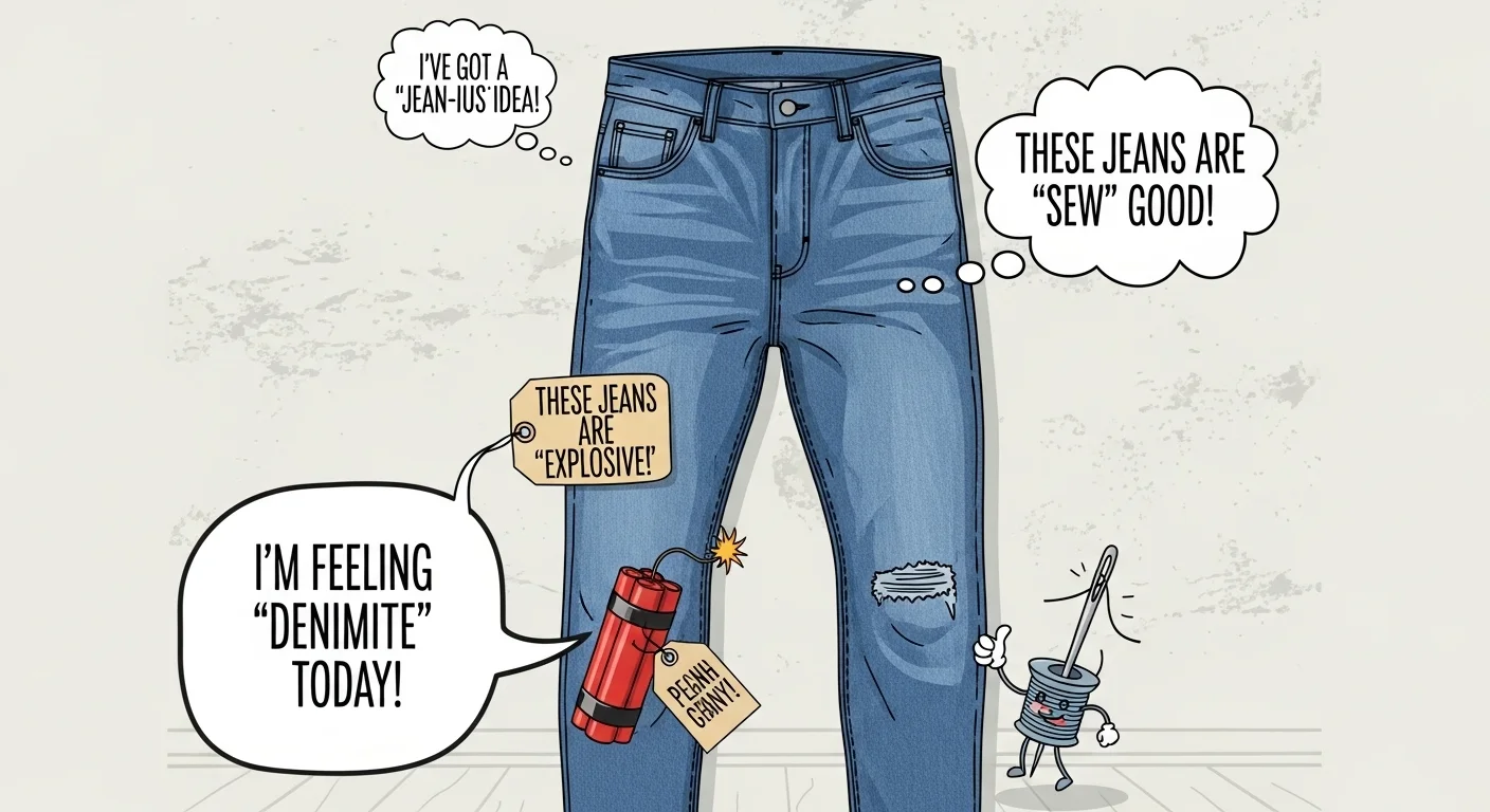 Editor’s Favorite 7 Jeans Puns