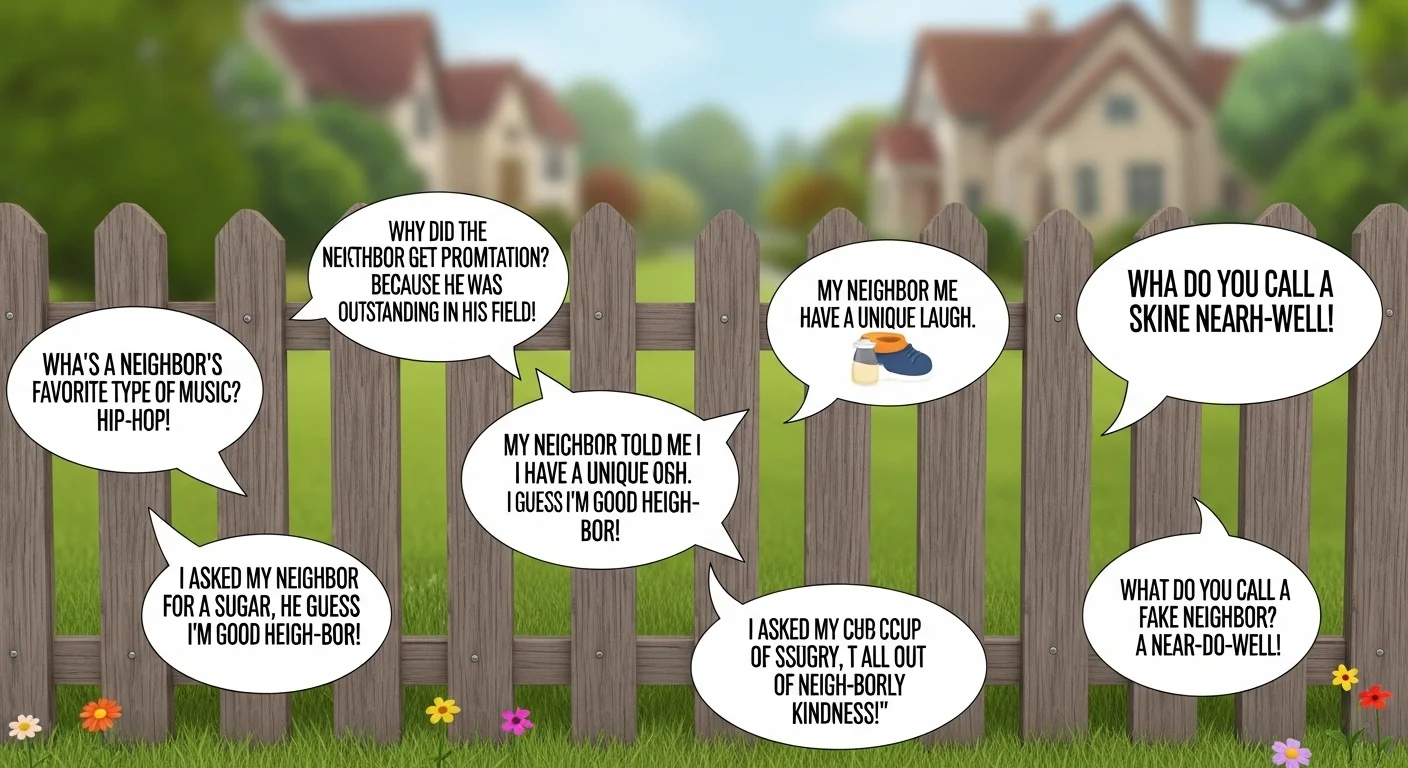 Editor’s Favorite 7 Neighbor Puns