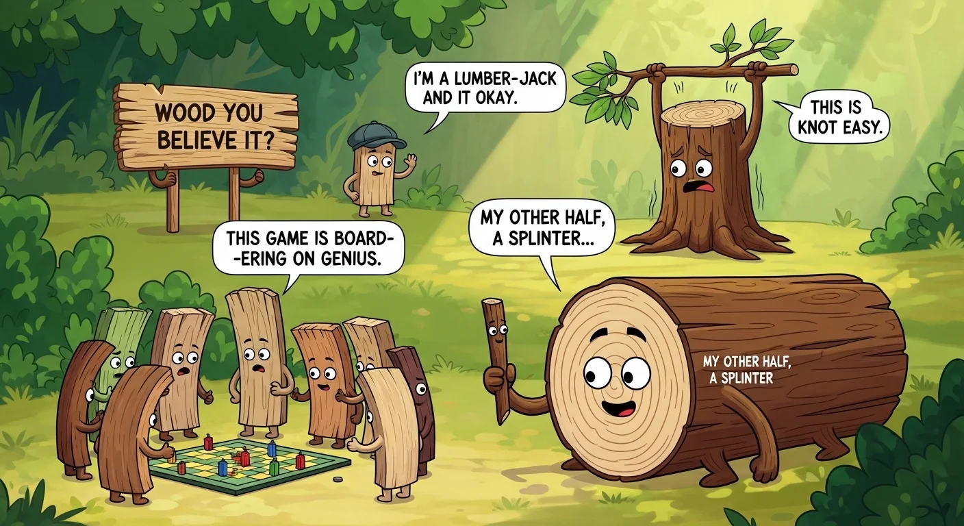 Editor’s Favorite 7 Wood Puns