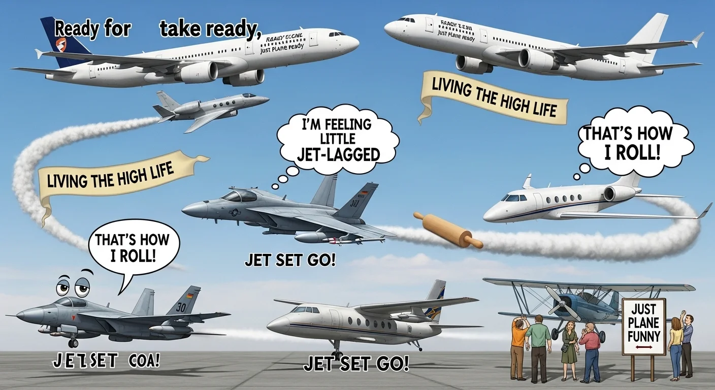 Top 12 Hilarious Jet Puns to Make You Laugh