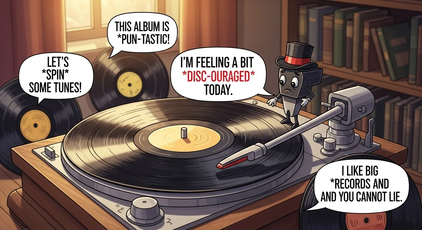 Top 12 Hilarious Record Puns to Make You Laugh