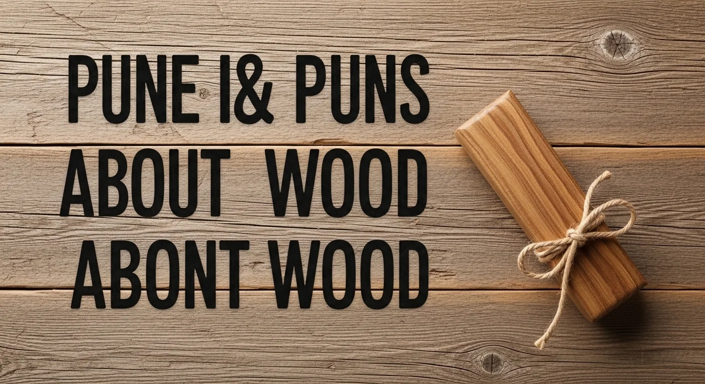 Top 12 Hilarious Wood Puns to Make You Laugh