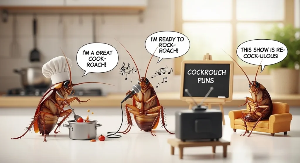 cockroach puns