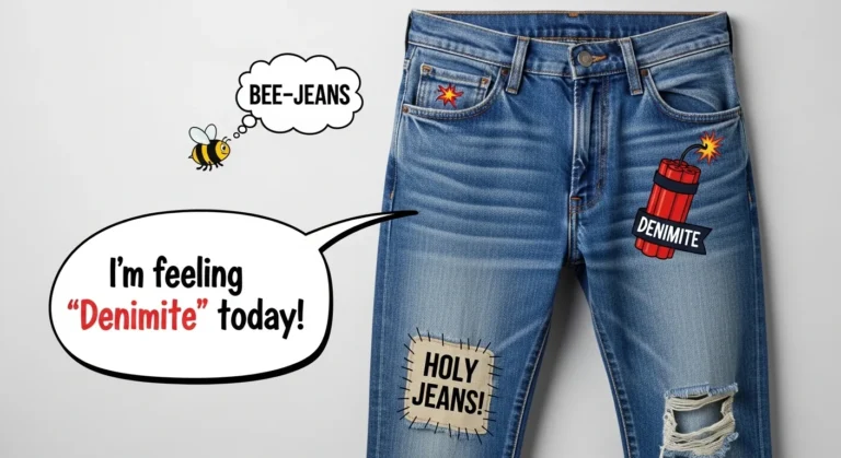 jeans puns